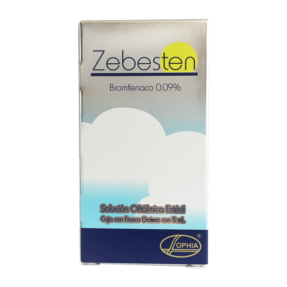 ZEBESTEN FRASCO X 5 ML (BROMFENACO)