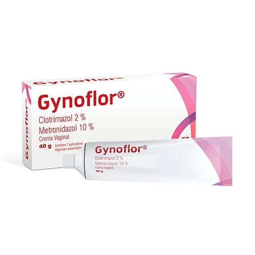 GYNOFLOR CREMA VAGINAL TUBO X 40 GR (CLOTRIMAZOL+METRONIDAZOL)
