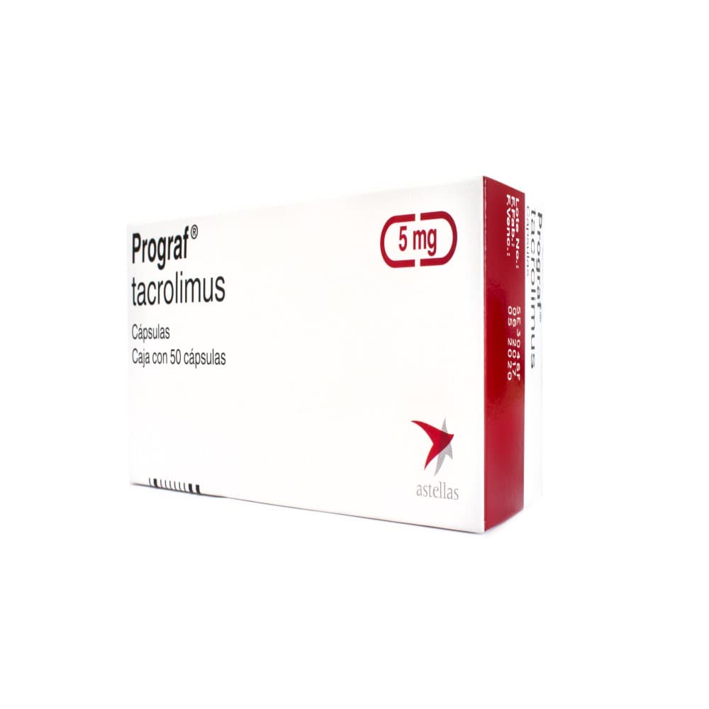 PROGRAF IR 5MG CJA X50 CAP (TACROLIMUS)
