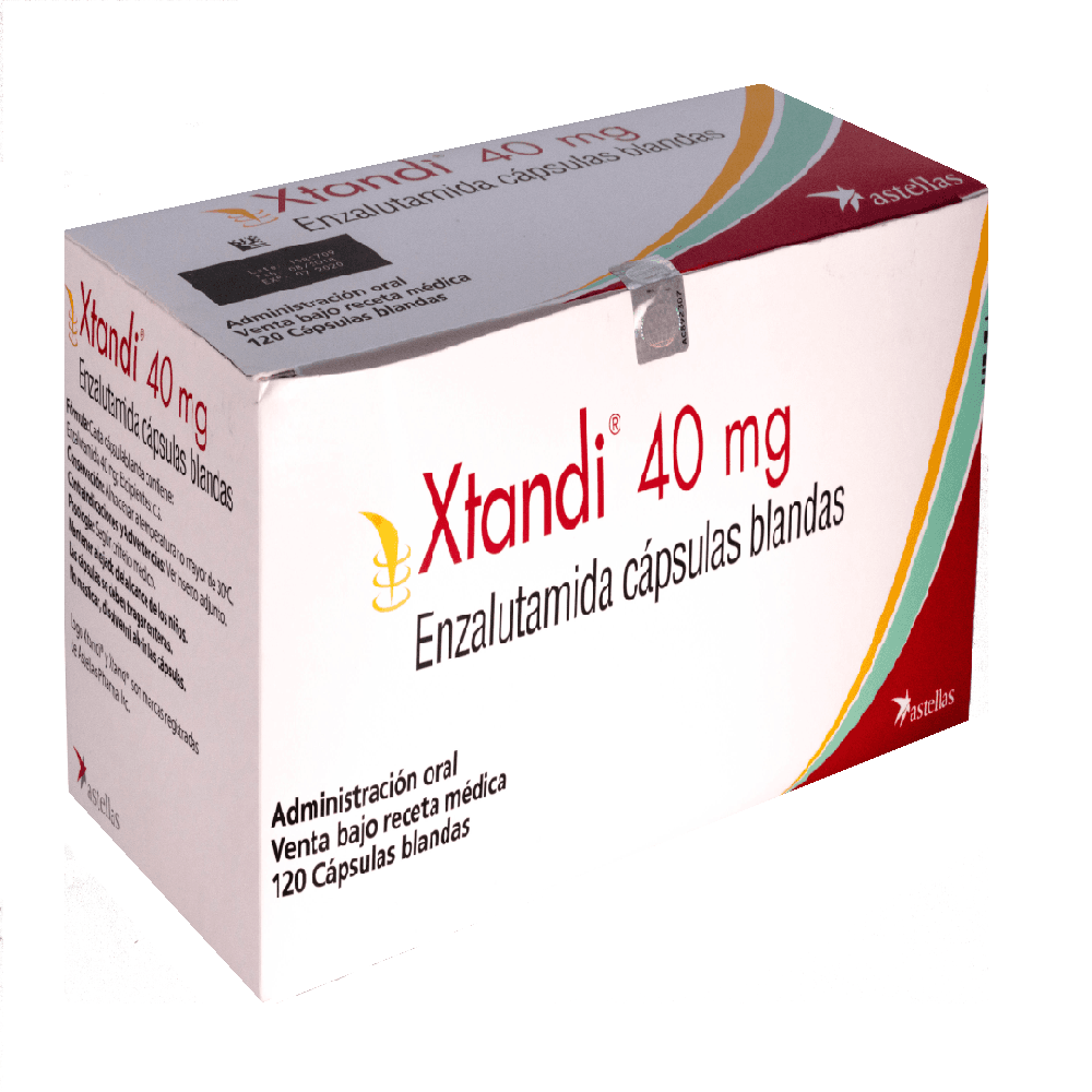 XTANDI 40MG CAJA X 120 CAP (ENZALUTAMIDA)