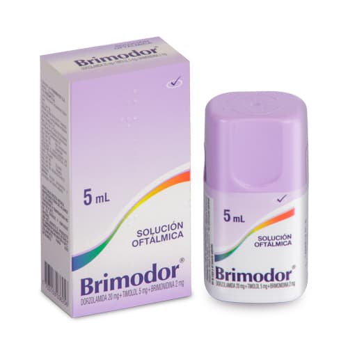 BRIMODOR SOLUCION OFTALMICA FRASCO X 5 ML