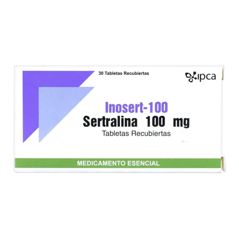 INOSERT-100 MG X 30 TAB (SERTRALINA)
