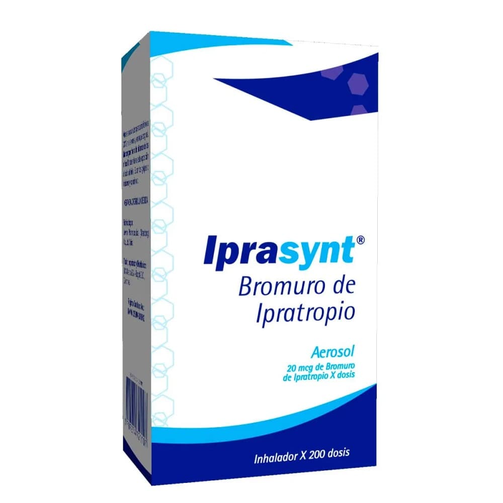 IPRASYNT 20 MCG INH BUCAL INHALADOR. X 20 (IPRATROPIO BROMURO)