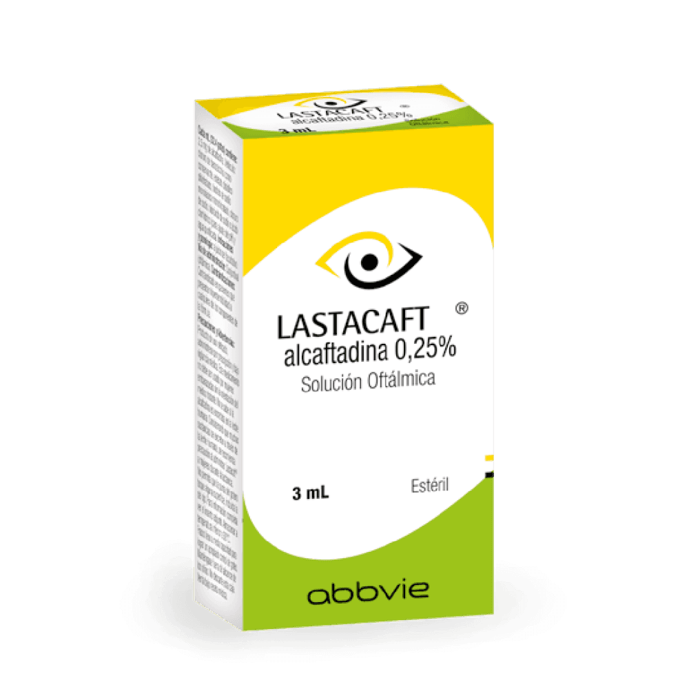 LASTACAFT FRASCO X 3 ML (ALCAFTADINA)