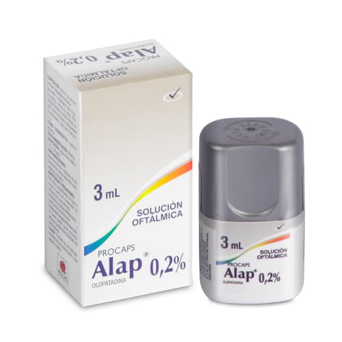 ALAP 0.2% SOLUCION OFTALMICA FRASCO X 6 ML (OLOPATADINA)