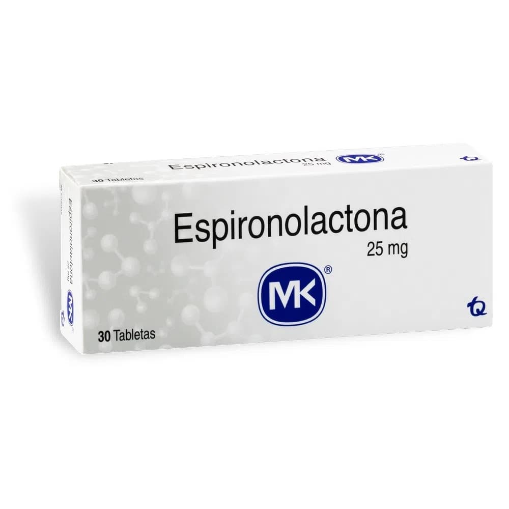 ESPIRONOLACTONA MK 25 MG CJA X 30 TAB (ESPIRONOLACTONA)