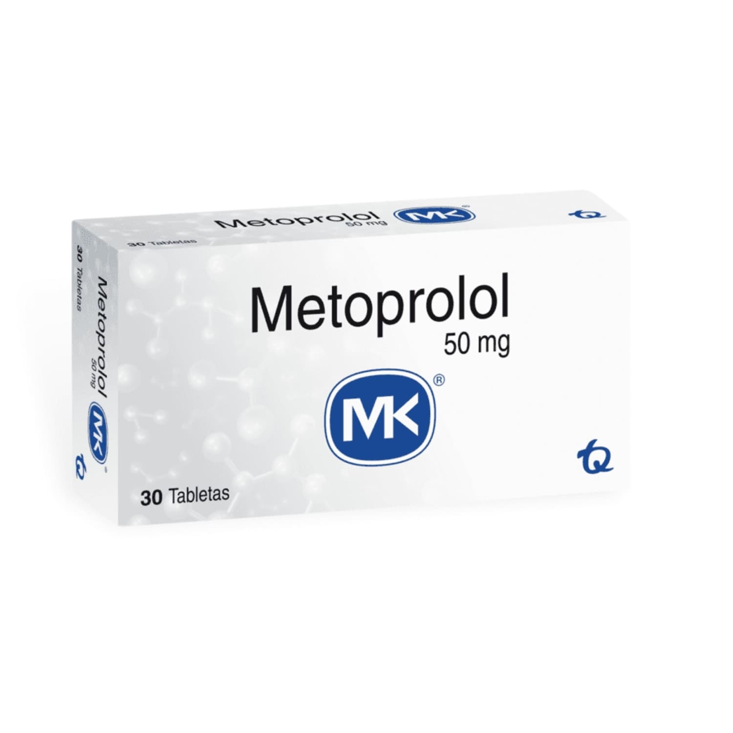 METOPROLOL MK X50MG TABLETAS CAJX30TAB CJA X 30 TAB (METOPROLOL TARTRATO)