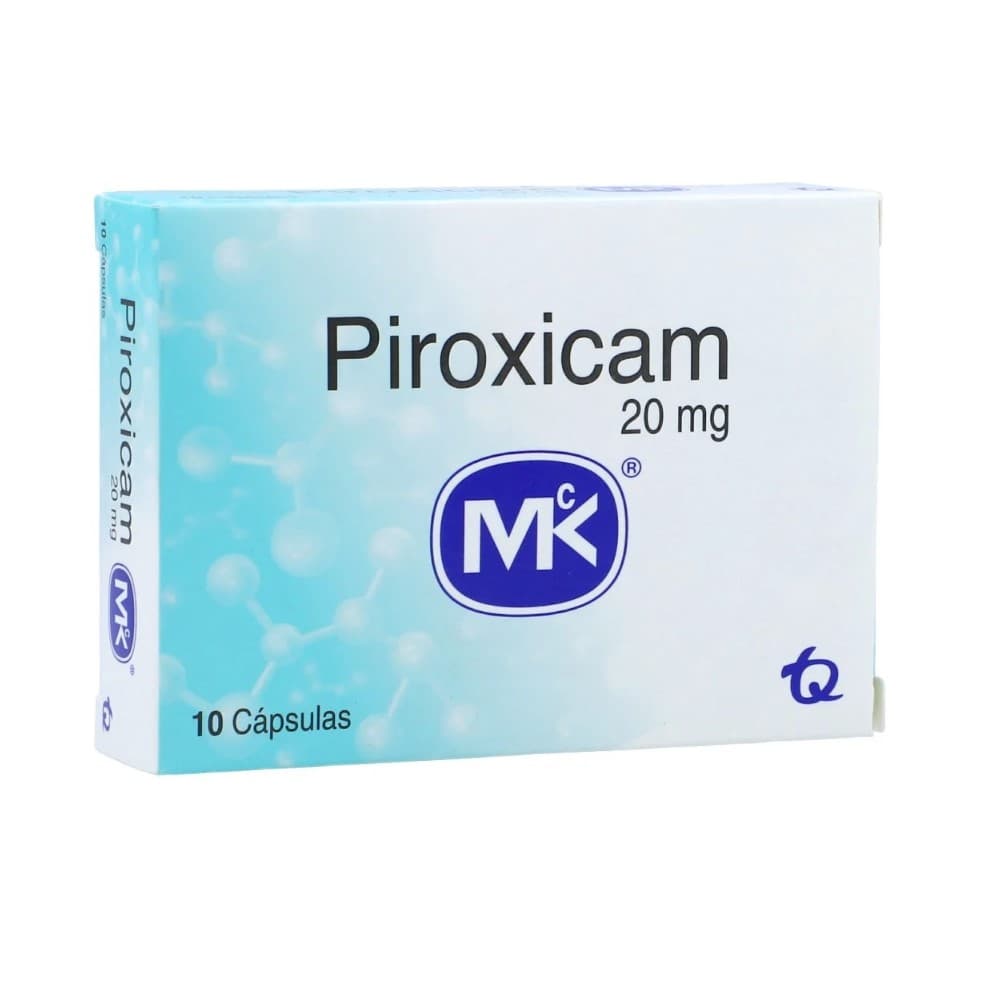 PIROXICAM MK 20MG CJA X 10 CAP (PIROXICAM)