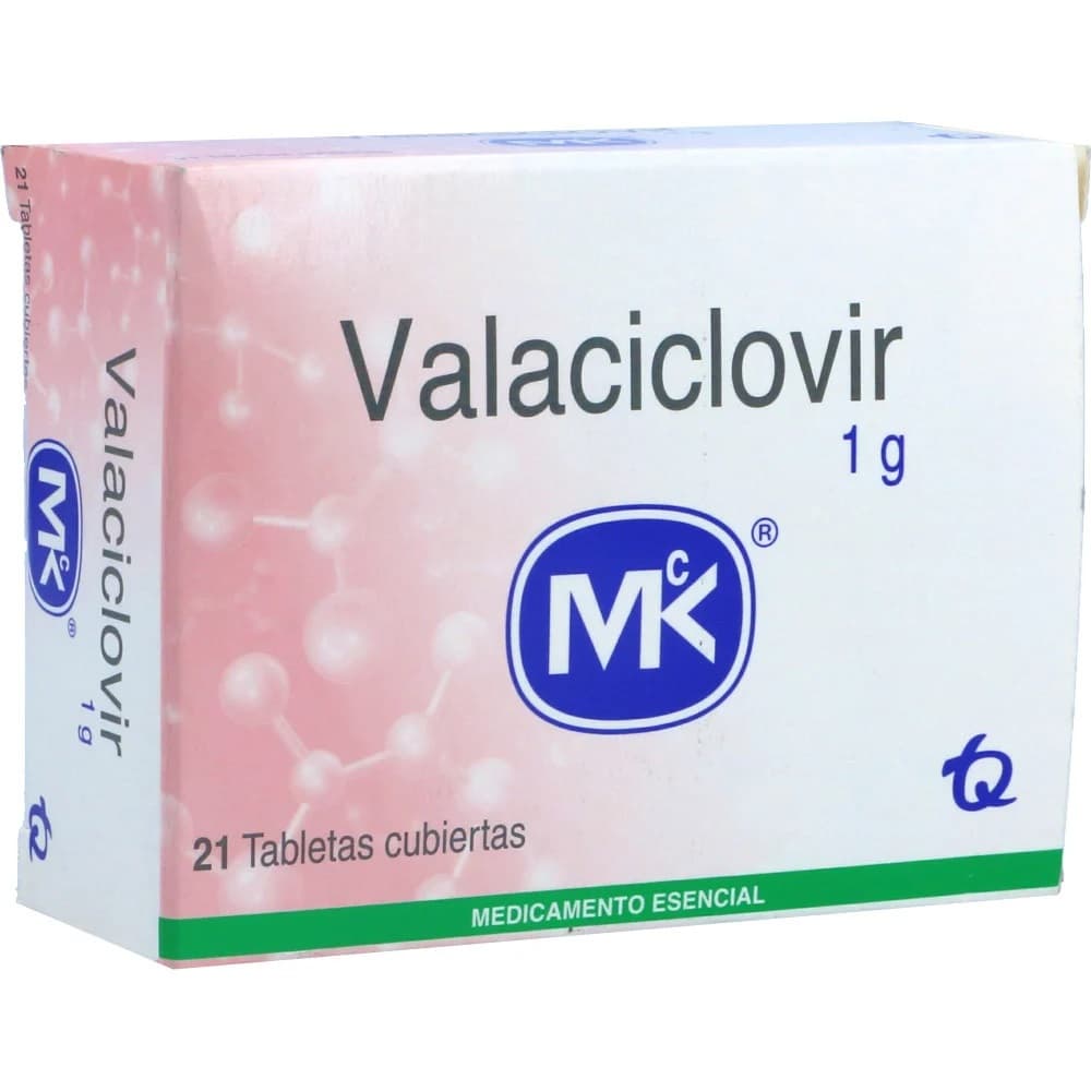 VALACICLOVIR MK 1GR CJA X 21 TAB CUB (VALACICLOVIR)