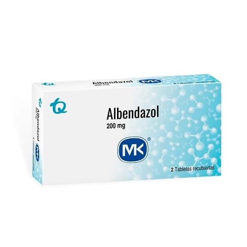 ALBENDAZOL MK 200MG CJA X 2 TAB CUB (ALBENDAZOL)