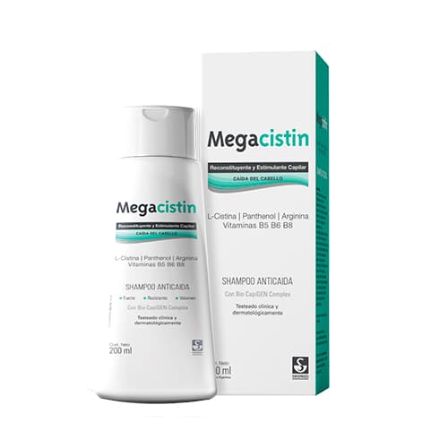 MEGACISTIN SHAMPOO FRASCO X 200 ML