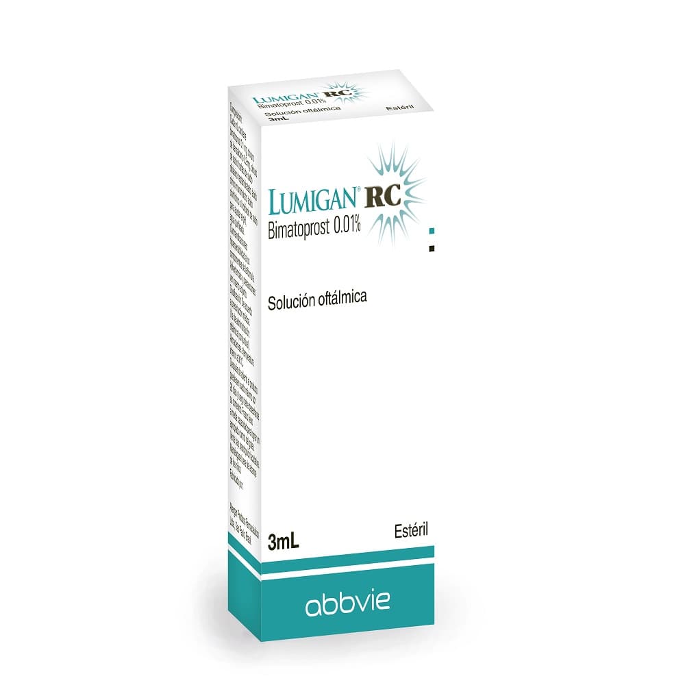 LUMIGAN RC 0.01% FRASCO X 3 ML (BIMATOPROST)