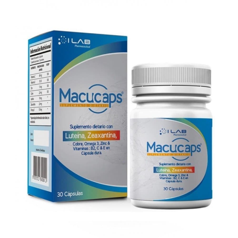 MACUCAPS FRASCO X 30 CAP (MULTIVITAMINICOS)