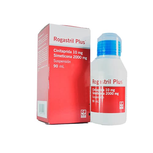 ROGASTRIL PLUS SUSPENSION FRASCO X 90 ML (CINITAPRIDA+SIMETICONA)