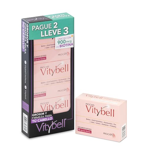 VITYBELL PAGUE 2 LLEVE 3 CAJA X 30 CAP X 3 (MULTIVITAMINICOS)