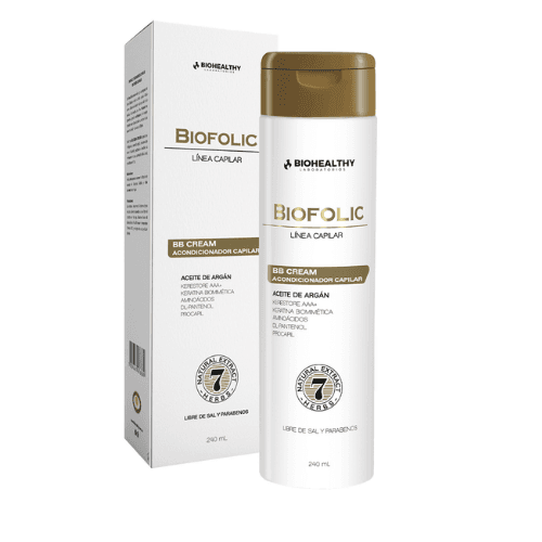 BIOFOLIC TRATAMIENTO CAPILAR-BB CREAM FRASCO X 240 ML