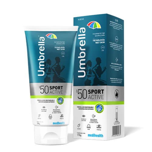 UMBRELLA SPORT ACTIVE TUBO X 170 GR (PROTECTOR SOLAR PARA ADULTOS)