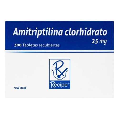 AMITRIPTILINA 25 MG CAJA X 300 TAB (AMITRIPTILINA)