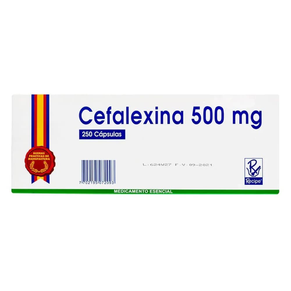 CEFALEXINA 500 MG CAJA X 250 CAP (CEFALEXINA)