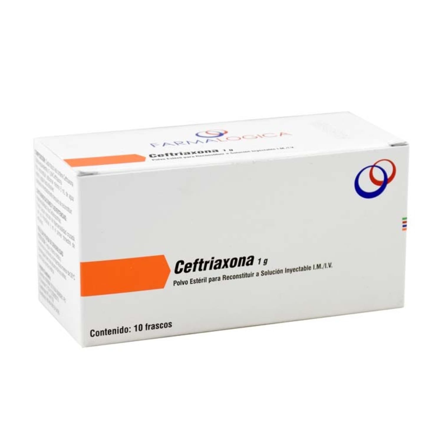 CEFTRIAXONA 1 GR CAJA X 10 AMP (CEFTRIAXONA)