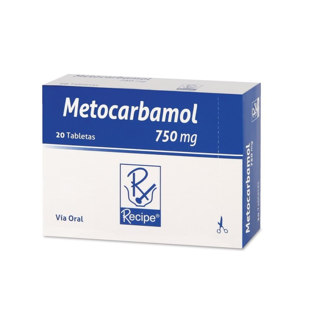 METOCARBAMOL 750 MG CAJA X 20 TAB (METOCARBAMOL)