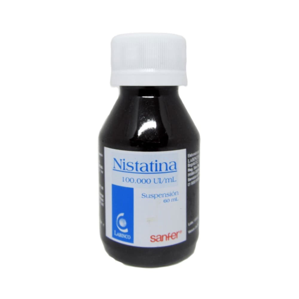 NISTATINA 100.000' UI/ML SUSP FRASCO X 60 ML (NISTATINA)