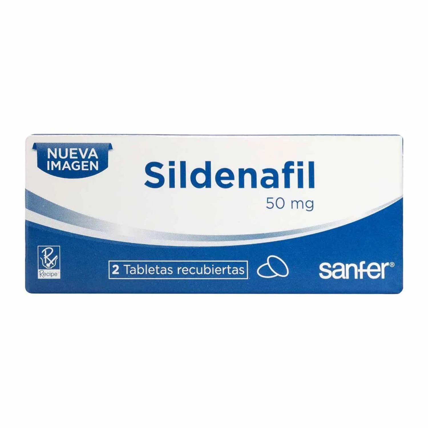 SILDENAFIL 50 MG CAJA X 2 TAB (SILDENAFILO)