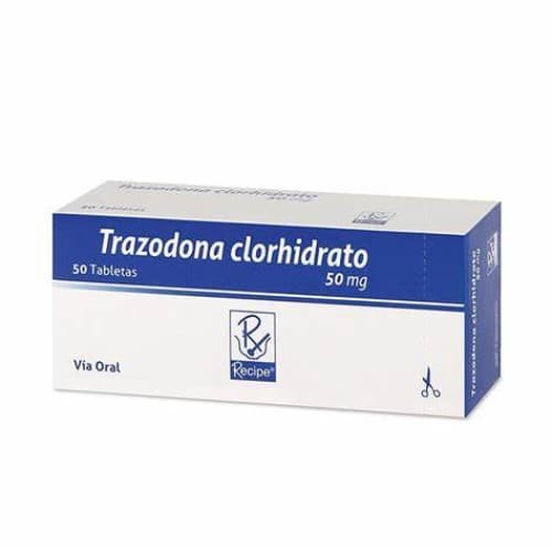 TRAZODONA CLORHIDRATO 50 MG CAJA X 50 TAB (TRAZODONA)