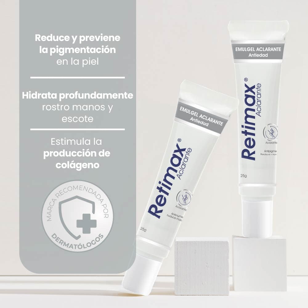 RETIMAX ACLARANTE TUBO X 25GR TUBO X 25GR