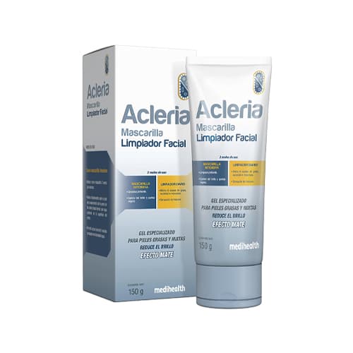 ACLERIA MASCARILLA LIMPIADOR FACIAL TUBO X 150 GR