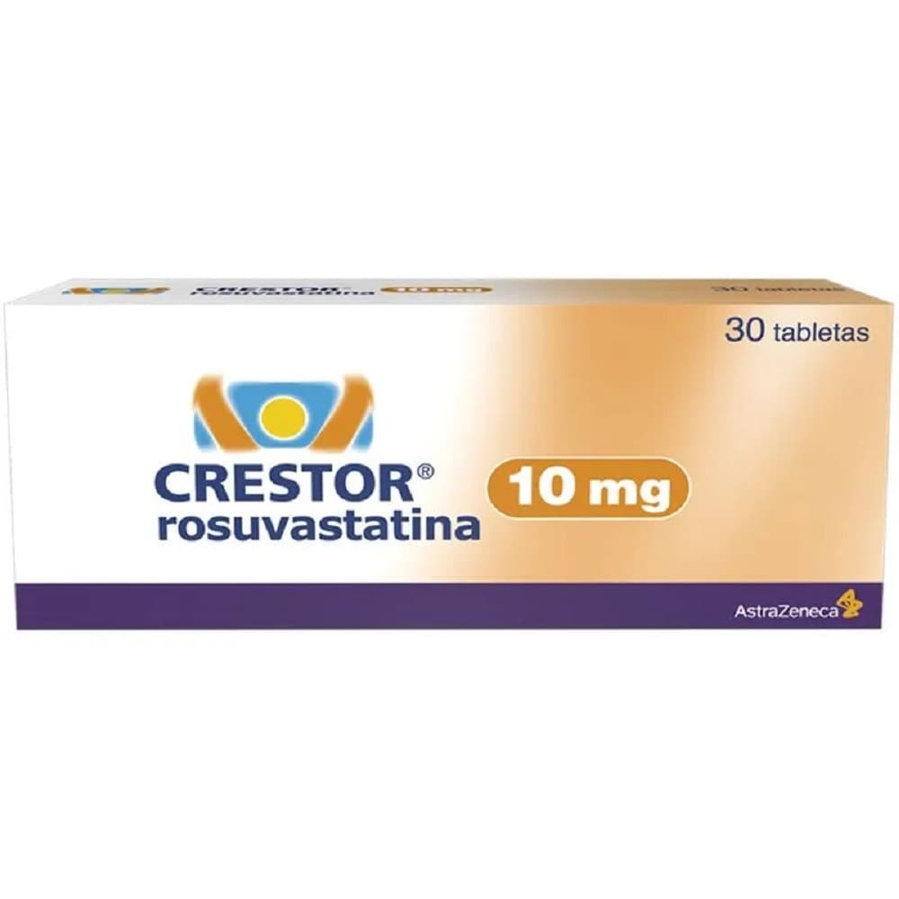 CRESTOR 10 MG CJA X 30 TAB CAJA X 30 TAB (ROSUVASTATINA)