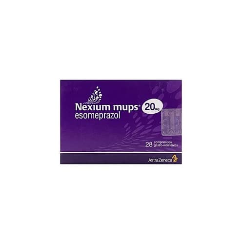 NEXIUM MUPS 20 MG CJA X 28 TAB CAJA X 28 TAB (ESOMEPRAZOL)