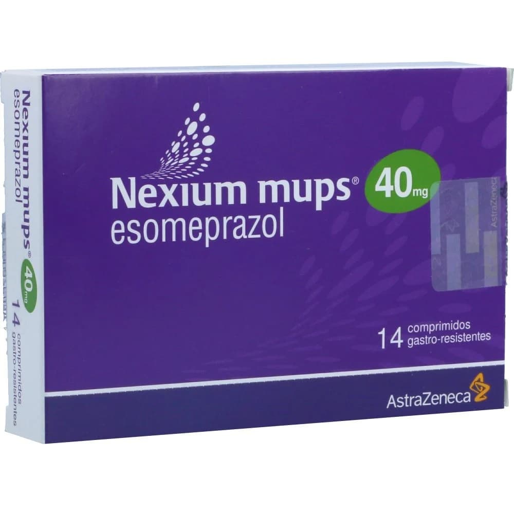 NEXIUM MUPS 40 MG CJA X 14 TAB CAJA X 14 TAB (ESOMEPRAZOL)