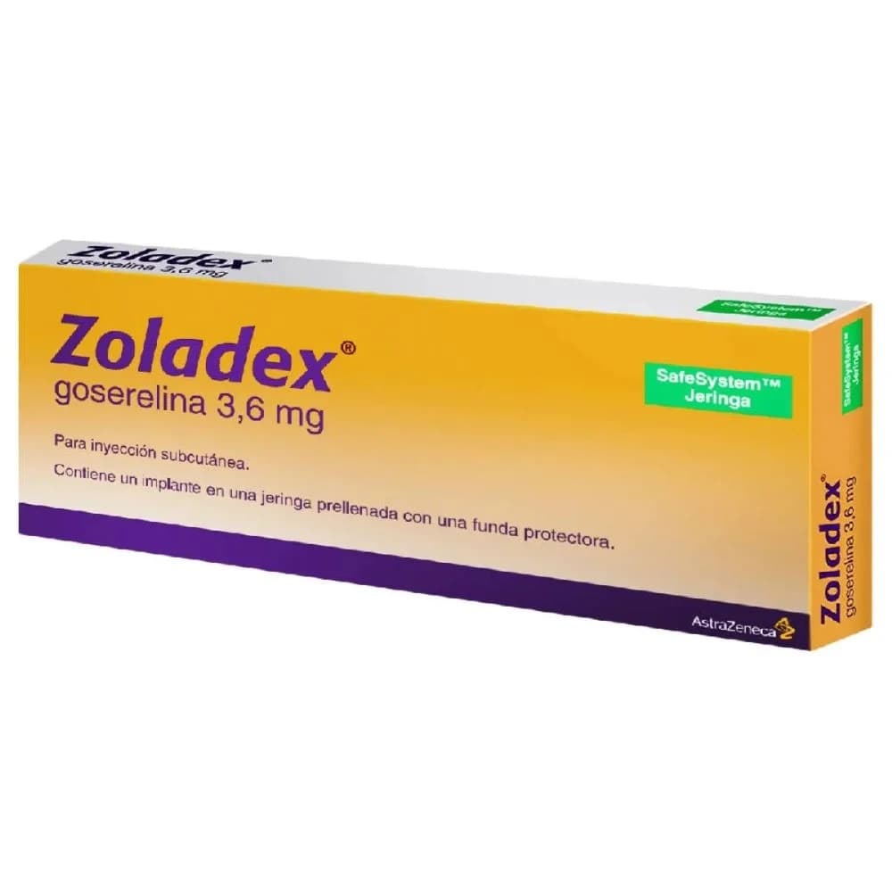 ZOLADEX 3,6 MG CJA X DEPOT CAJA X 1 DEPOT X 3,6 MG (GOSERELINA ACETATO)