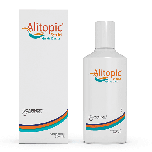 ALITOPIC SYNDET GEL DE DUCHA FRASCO X 300 ML (JABON ANTIBACTERIAL LIQUIDO)