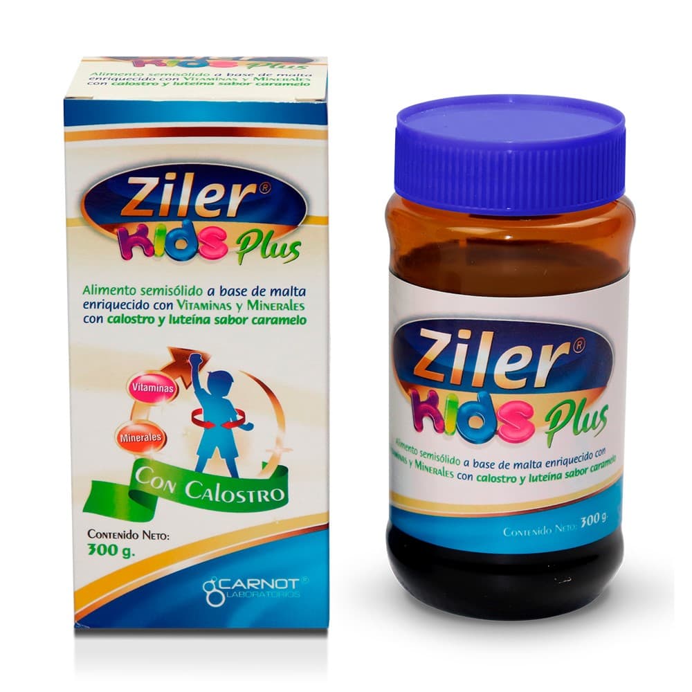 ZILER KIDS PLUS FRASCO X 300 GR (MULTIVITAMINICOS)