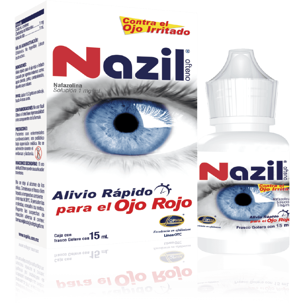 NAZIL OPTENO 0.1% FRASCO X 15 ML (NAFAZOLINA)