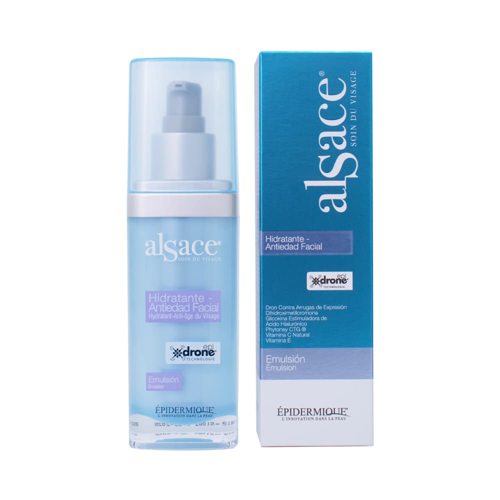 ALSACE HIDRATANTE ANTIEDAD FACIAL FRASCO X 60 ML