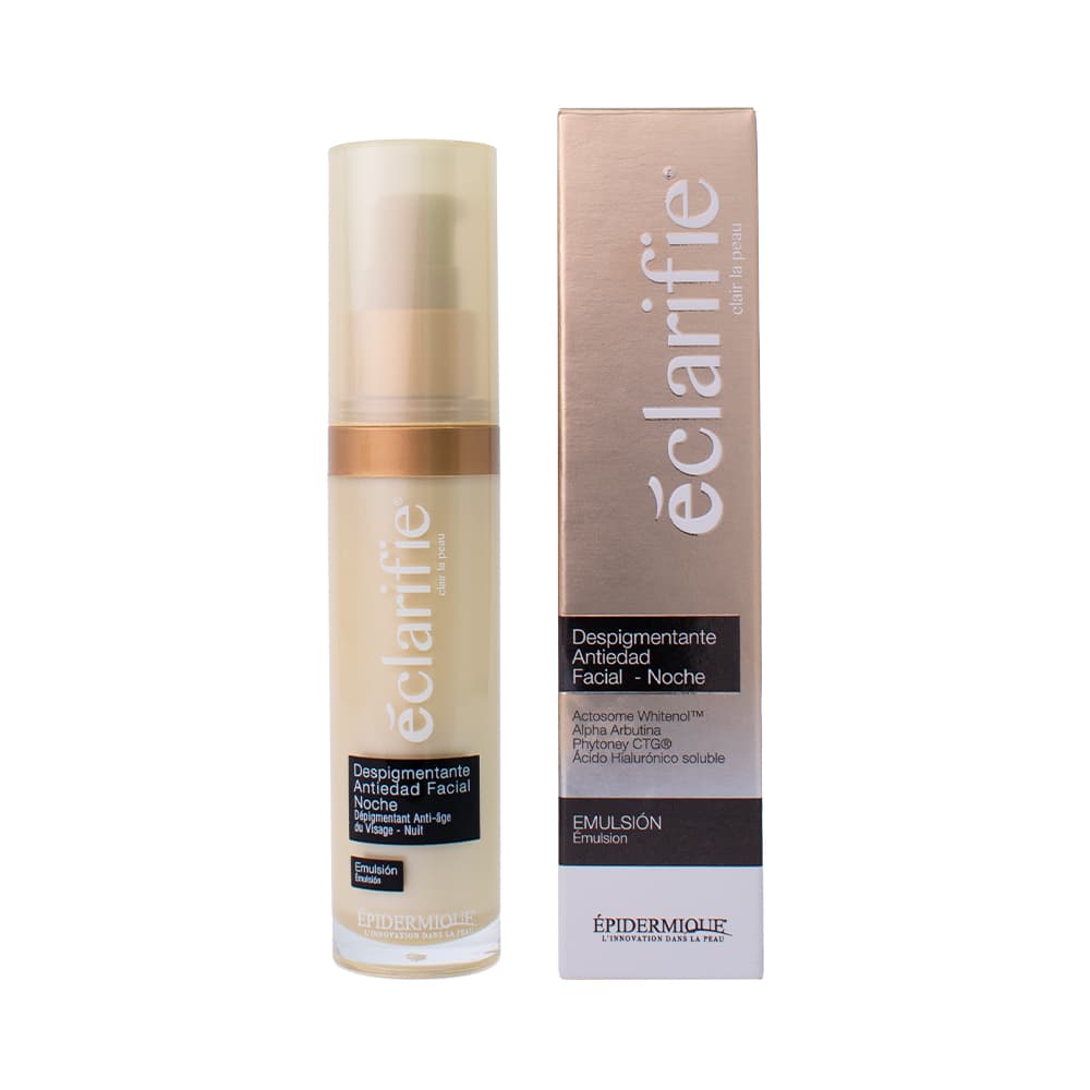 ECLARIFIE DESPIGMENTANTE ANTIEDAD FACIAL NOCHE FRASCO X 30 ML