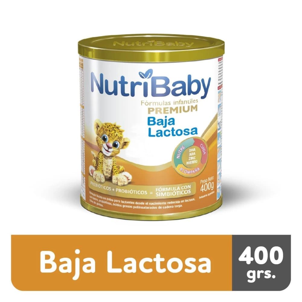NUTRIBABY BAJA LACTOSA LATA X 400 GR (NO APLICA)