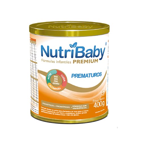 NUTRIBABY PREMATUROS LATA X 400 GR (FORMULAS LACTEAS EN PREMATUROS)
