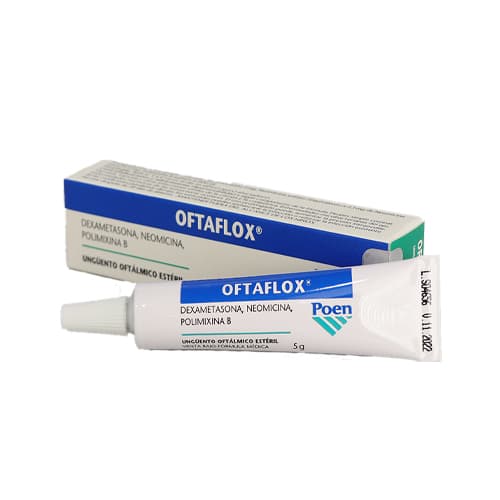 OFTAFLOX UNGUENTO TUBO X 5 GR