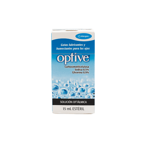 OPTIVE FRASCO X 15 ML (CARBOXIMETILCELULOSA+GLICERINA)