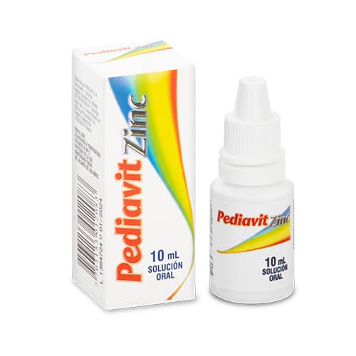 PEDIAVIT ZINC GOTAS FRASCO X 10 ML (MULTIVITAMINAS+ZINC)