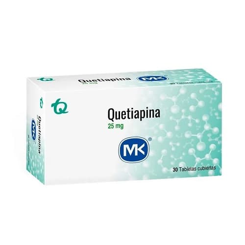 QUETIAPINA MK 25 MG TAB CAJX30TAB (QUETIAPINA)