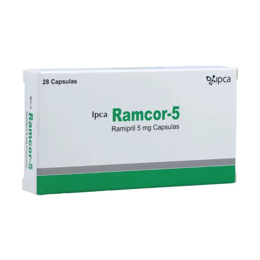 RAMCOR 5 MG CAPSULAS CJA X 28 CAPS CJA X 28 CAP (RAMIPRIL)