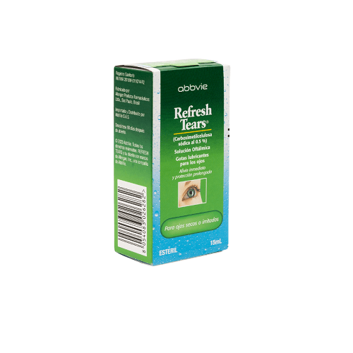 REFRESH TEARS FRASCO X 15 MG (CARBOXIMETILCELULOSA)