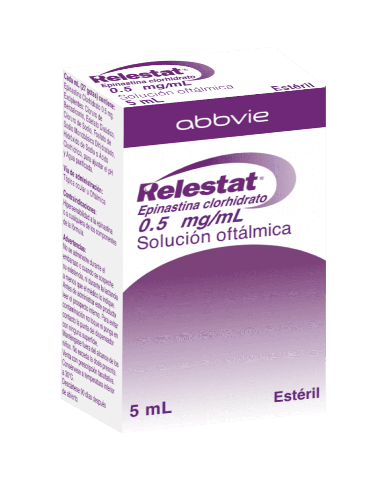 RELESTAT FRASCO X 5 ML (EPINASTINA)