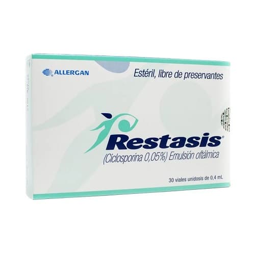RESTASIS CAJA X 30 VIALES (CICLOSPORINA)