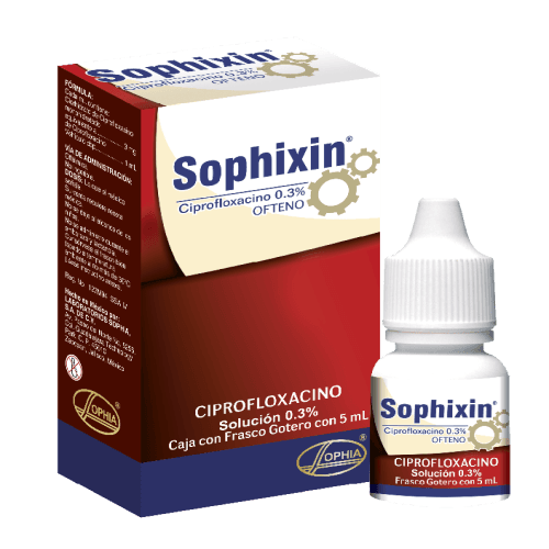 SOPHIXIN FRASCO X 5 ML (CIPROFLOXACINO)